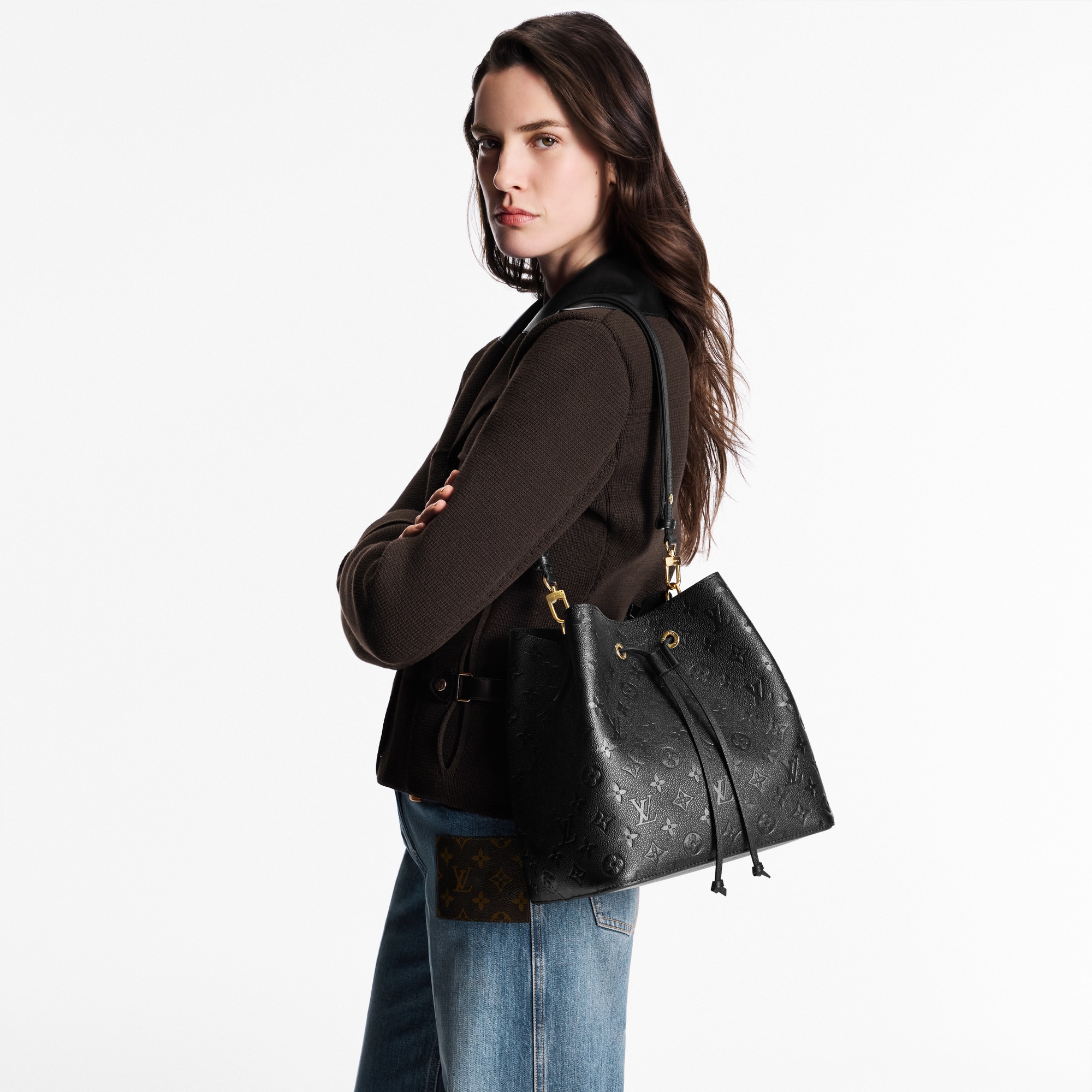 NéoNoé MM Monogram Empreinte Leather - Women - Handbags | LOUIS